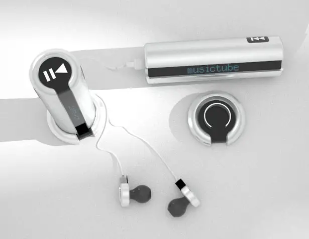 Musictube Music Player Concept by Angel Sanchez Vargas