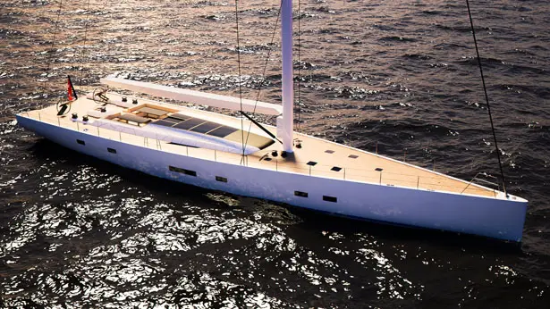 Nadir Sailing Yacht by Ferrari Franchi Design