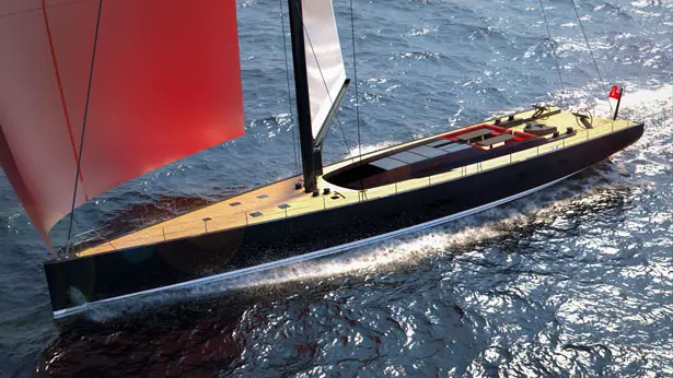 Nadir Sailing Yacht by Ferrari Franchi Design