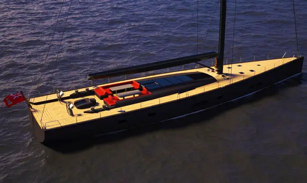 Nadir Sailing Yacht by Ferrari Franchi Design