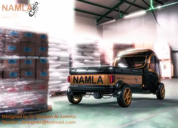 AMLA 4WD pickup Concept by Dr Hussien Al Jammazi