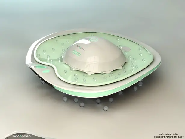 Nanophea Robot Vacuum Cleaner Concept by Zaier Jihed