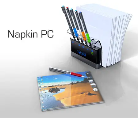 napkin PC concept