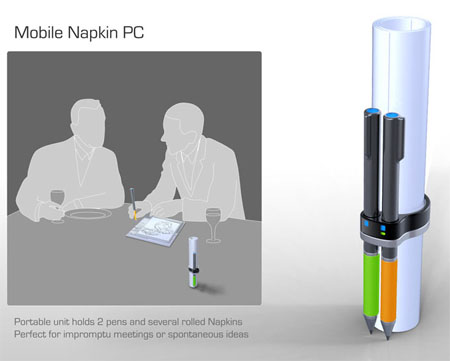 napkin PC concept