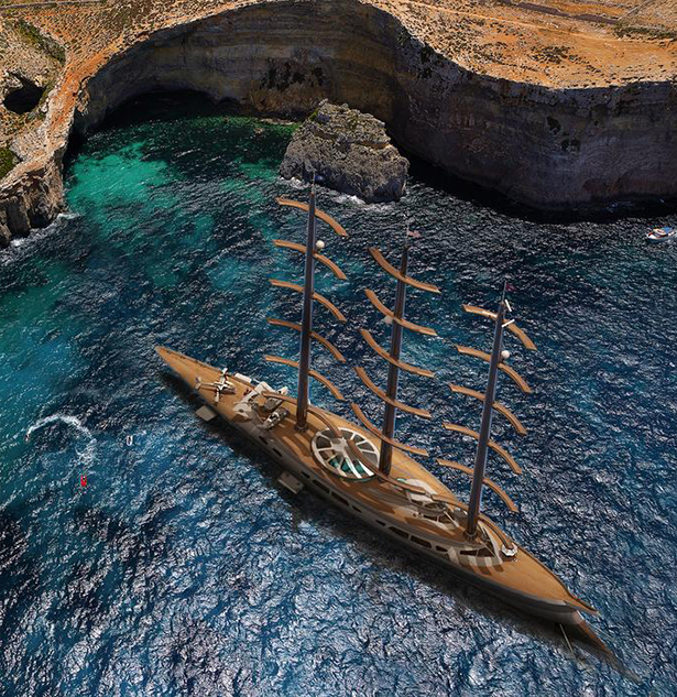 Narvalo Sailing Yacht by Steve Kozloff