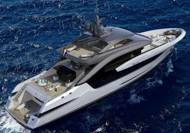 Moonen Navarino Yacht - Modern and Luxury Yacht Design by René van der Velden Yacht Design