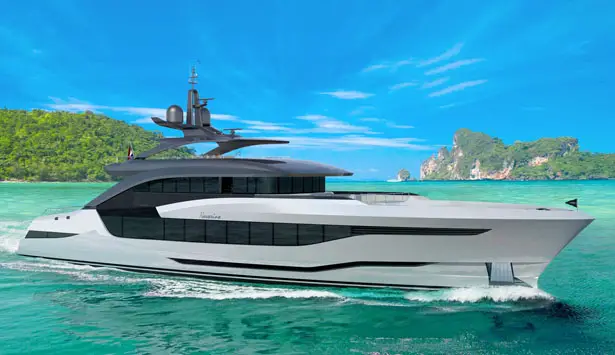 Moonen Navarino Yacht - Modern and Luxury Yacht Design by René van der Velden Yacht Design