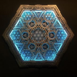 Navi – Cool 5-Layer Artistic Sacred Geometry Led Wall Lamp Design