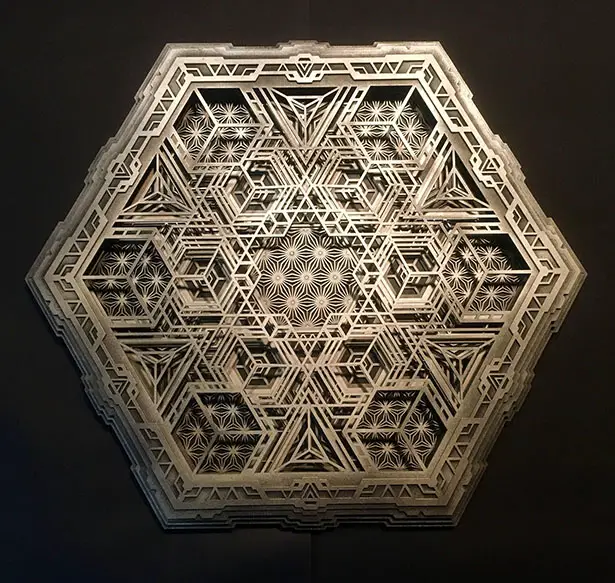 Navi - Cool 5-Layer Artistic Sacred Geometry Led Wall Lamp