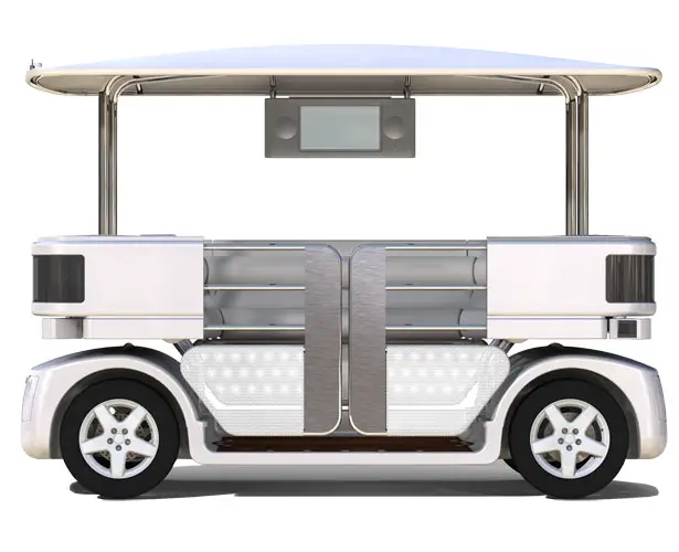 Navia Self-Driving Electric Shuttle Car