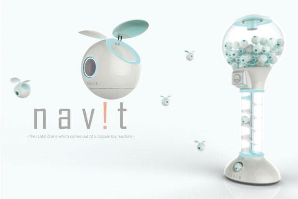 Navit Rental Service of Drones for Large Entertainment Facilities