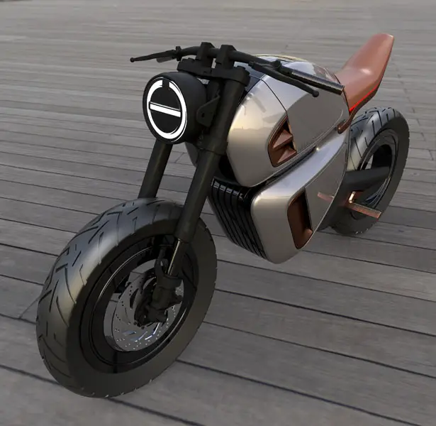 Nawa Racer Hybrid Battery-Powered Electric Motorbike Concept