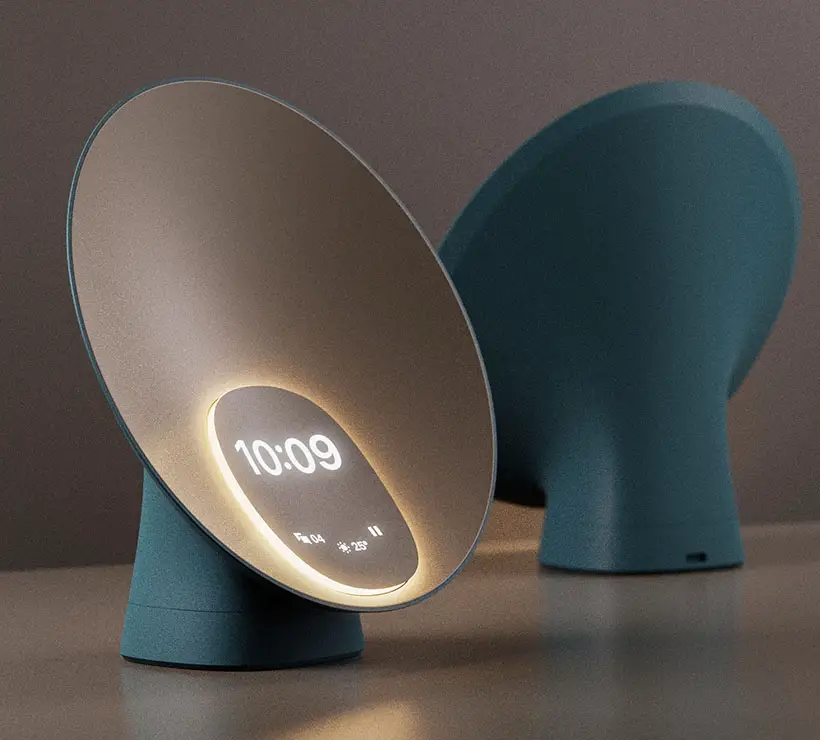 Nebula Glow Smart Lamp by Ameya Mistry