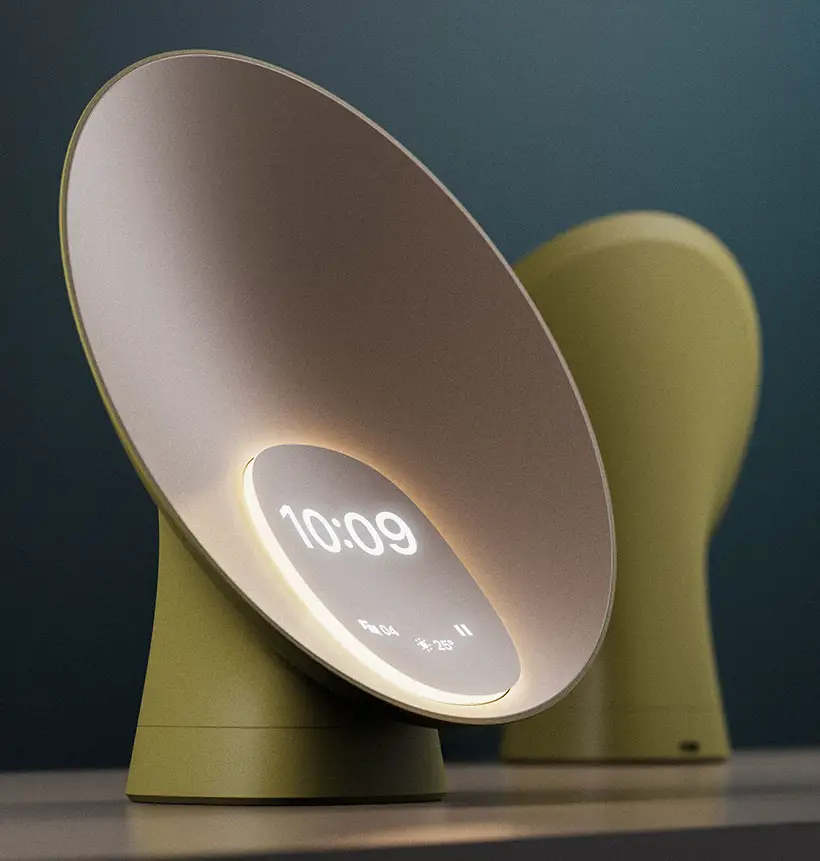 Nebula Glow Smart Lamp by Ameya Mistry