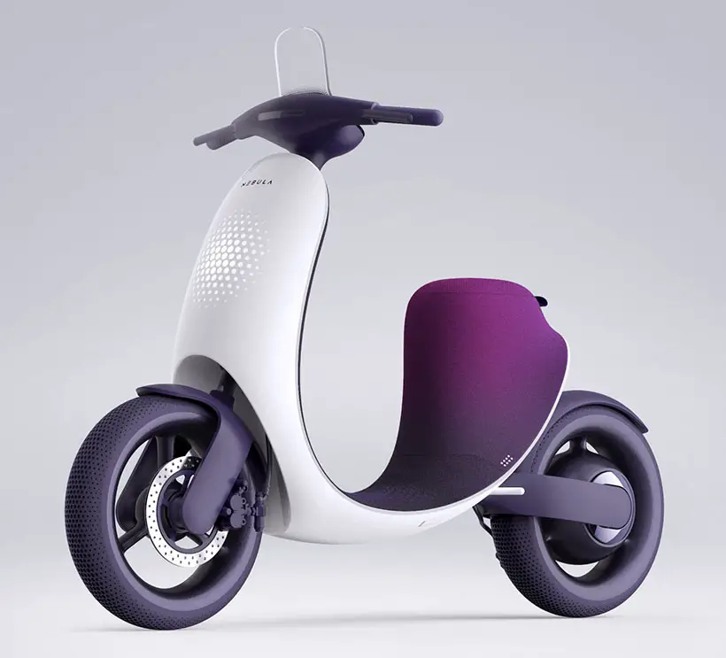 Nebula Personal Mobility - Alpha Motor Scooter and Beta KickScooter by One Object Design