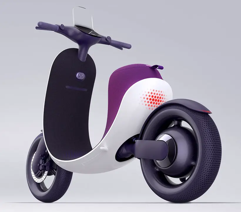 Nebula Personal Mobility - Alpha Motor Scooter and Beta KickScooter by One Object Design