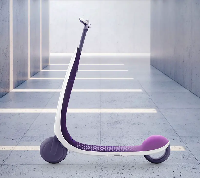 Nebula Personal Mobility - Alpha Motor Scooter and Beta KickScooter by One Object Design