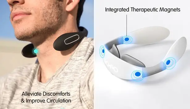 NECKAIR Massages and Warms Your Stiff Neck Just Like a Personal Masseuse -  Tuvie Design