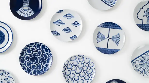 Neel Hand-Painted Porcelain Plate Collection by Andrea Ponti