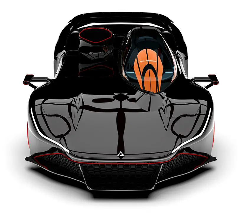 Nera Asimmetrica Hybrid Hypercar by Andrea Grosso