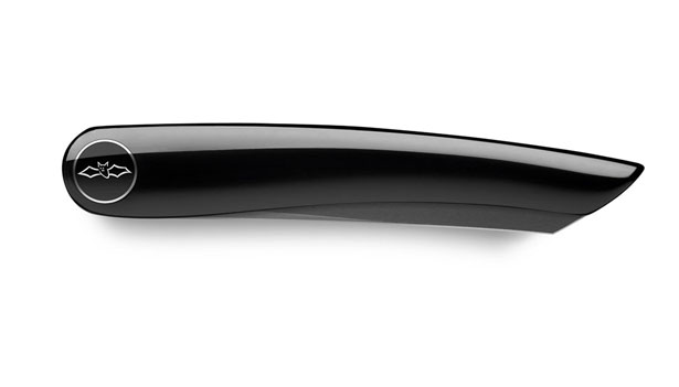 Nesmuk Janus Folder with Sleek, Black Piano Lacquer Handle