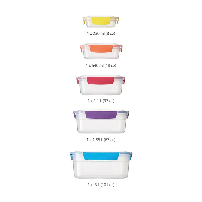 Joseph Joseph Nest Lock 10-piece Multi-size Container Set