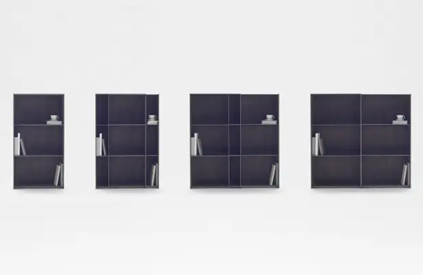 Nendo Nest Shelf by Sayaka Ito