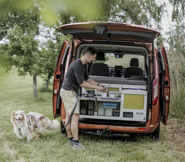 Nestbox Roamer Transforms Your Vehicle into Camper by Egoe Nest