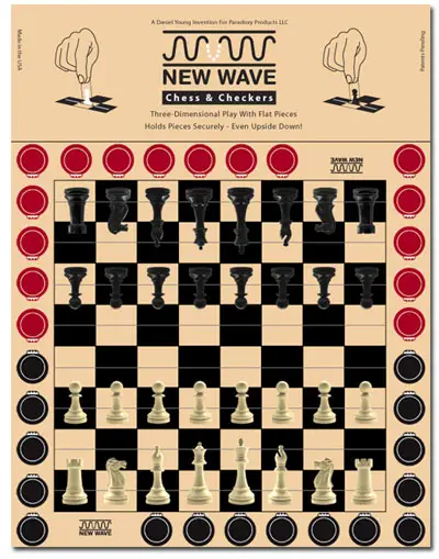 world's lightest new wave chess and checker