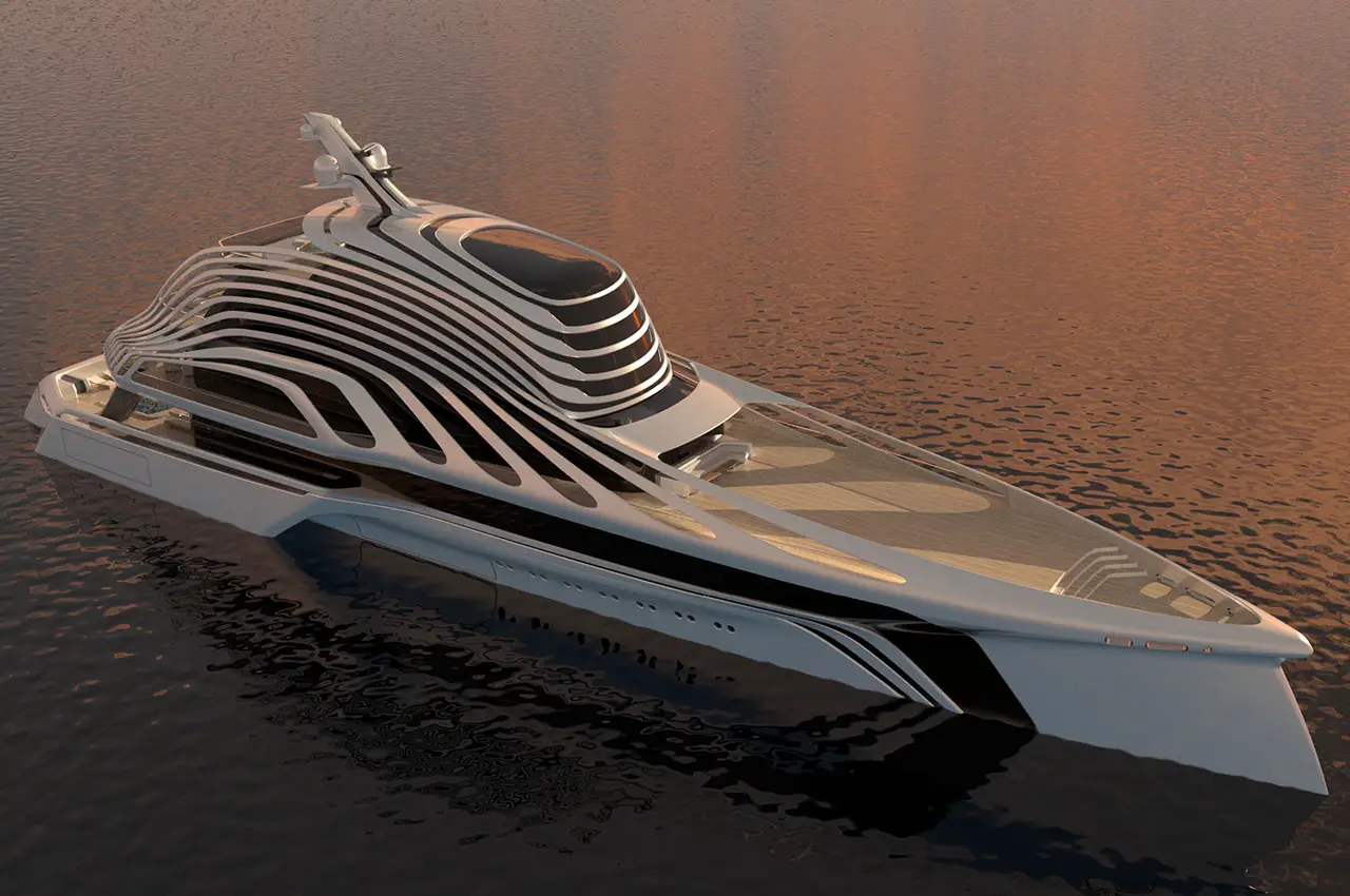 neWWave Superyacht Features Open Space Design Without Sacrificing Privacy
