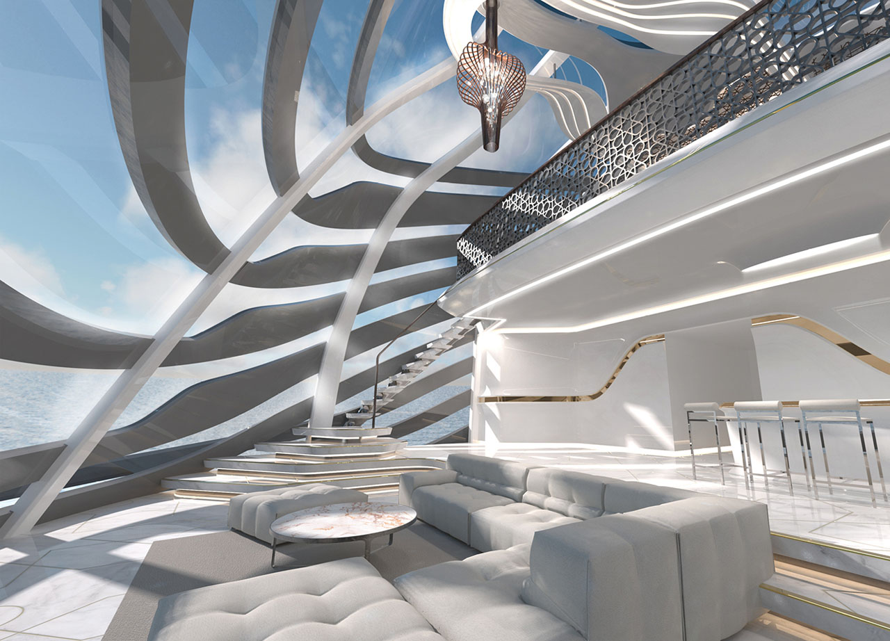 neWWave Superyacht Features Open Space Design Without Sacrificing Privacy -  Tuvie