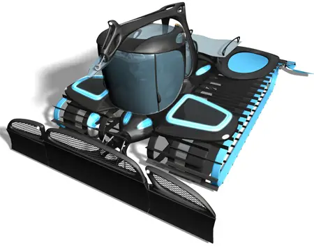 NEXO Snow Groomer with Unique Modular System