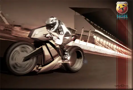 NGR (Next Generation Racer) Futuristic Superbike For Abarth
