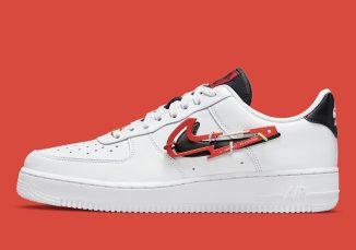 Nike Air Force 1 Low Comes with 3D Carabiner Swooshes