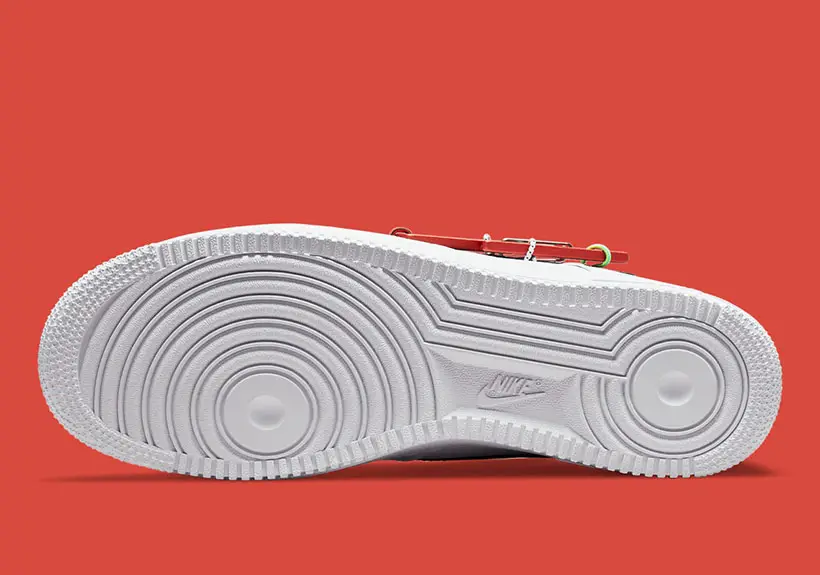 Nike has an Air Force 1 shoe that features a removable Swoosh carabiner