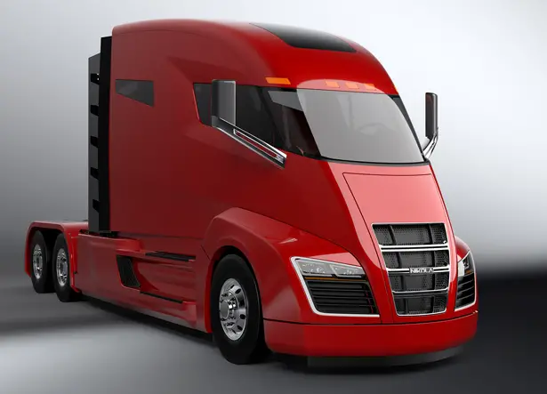 Nikola One Six-Wheel  Drive, Electric Semi-Truck