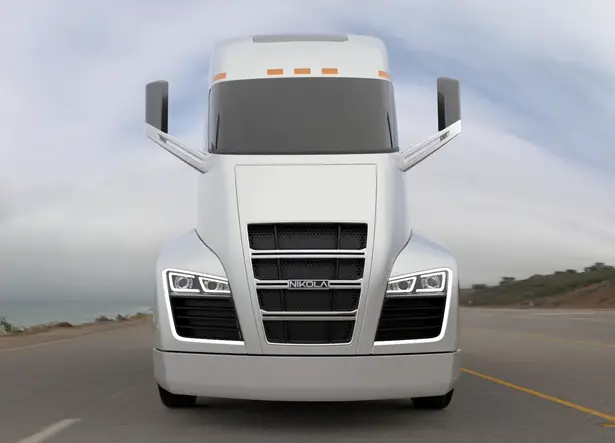 Nikola One Six-Wheel  Drive, Electric Semi-Truck