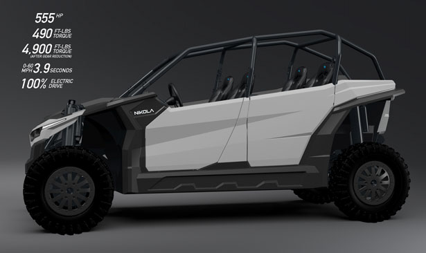 Nikola Zero Four-Seater Concept UTV 