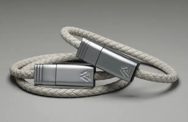 NILS Stylish Wearable Charging Cable by Nordic Union