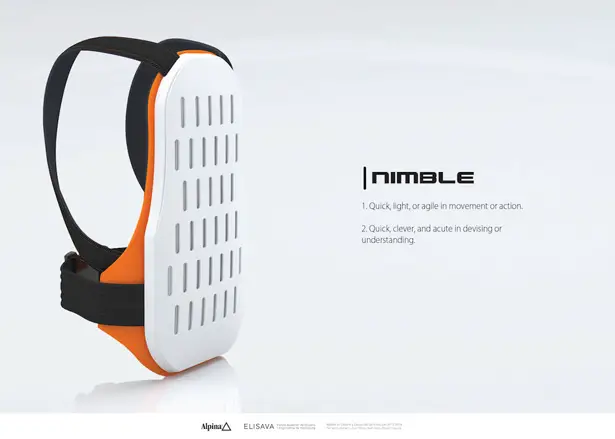 Nimble Backpack by Fernando Montero, Alan Niski, Eduard Carulla, and Joan Niubó