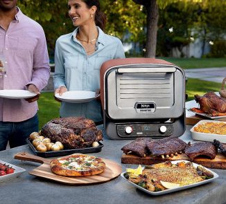Ninja OO101 Woodfire 8-in-1 Outdoor Oven Turns Any Space Into Outdoor Kitchen