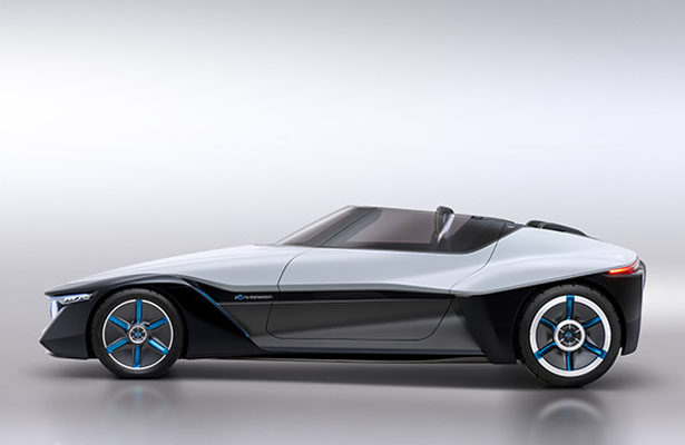 Futuristic Nissan BladeGlider Is A 3-Seater Concept Electric Car