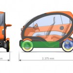 Nissan City Eco Electric Concept Car by Giorgi Tedoradze