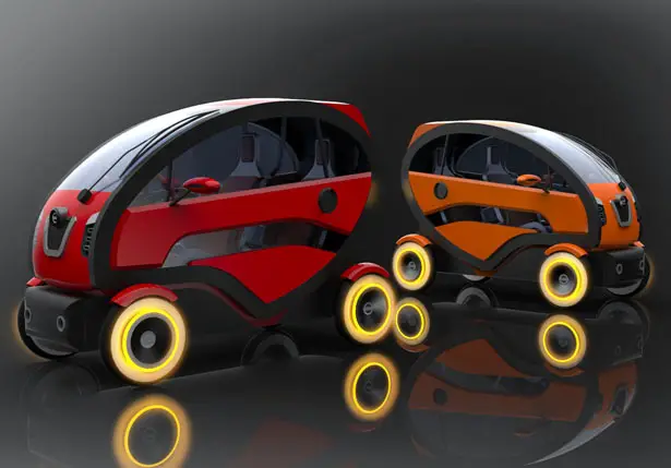 Nissan City Eco Electric Concept Car by Giorgi Tedoradze