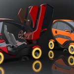 Nissan City Eco Electric Concept Car by Giorgi Tedoradze
