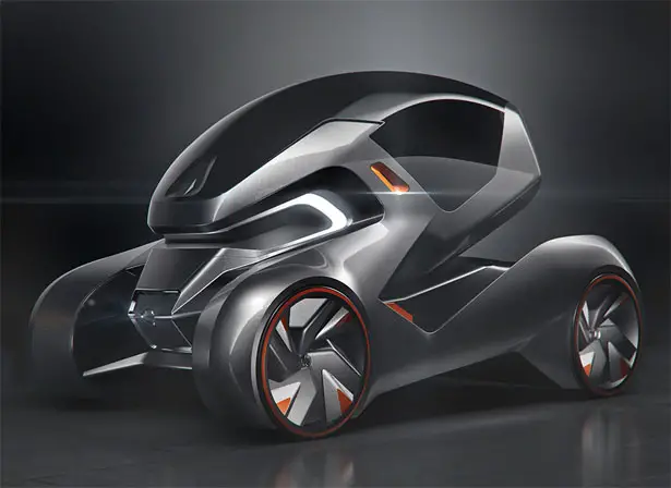 Nissan COO Concept Mobility for Future China in 2025 by Ganin Li