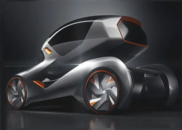 Nissan COO Concept Mobility for Future China in 2025 by Ganin Li
