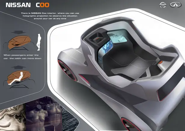 Nissan COO Concept Mobility for Future China in 2025 by Ganin Li