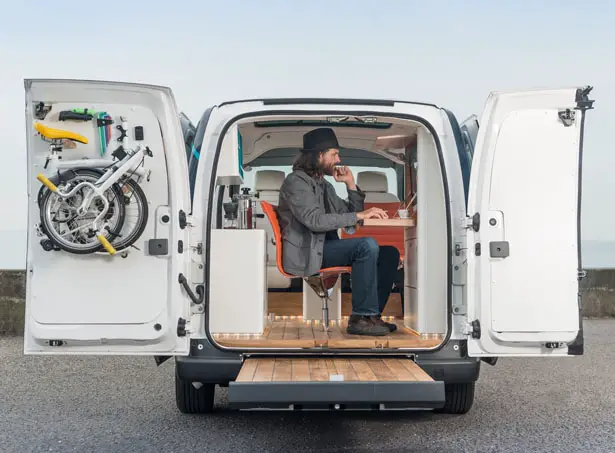 Nissan E-NV200 WORKSPACe Could Be The Future of All Electric Mobile Office