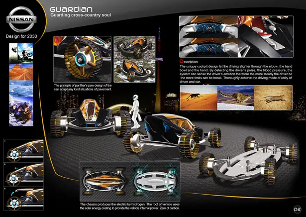 Nissan Guardian All-Terrain Vehicle by Ming-deng Tang and Bo-jyun Jhan